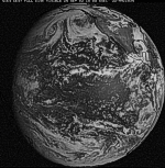 Full disk GOES West visible image - Click to enlarge