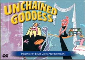 DVD cover to Unchained Goddess video