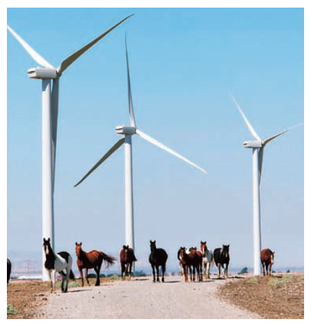 CA wind turbines