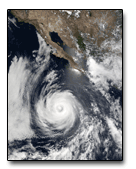 MODIS image of Hurricane Douglas