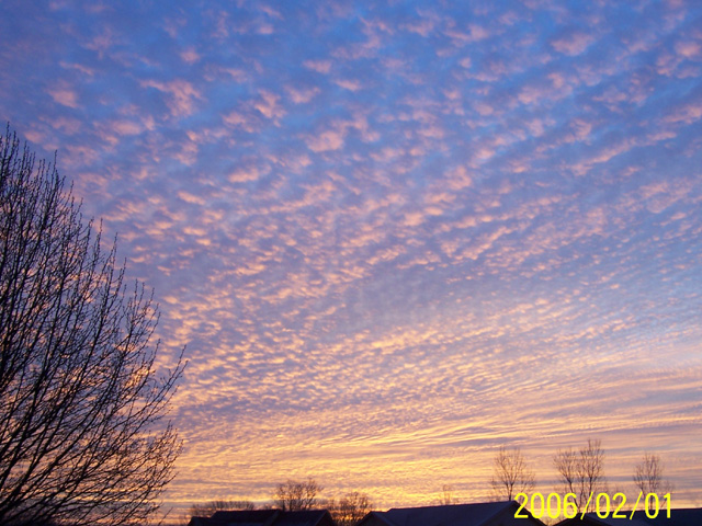 Cirrocumulus Clouds