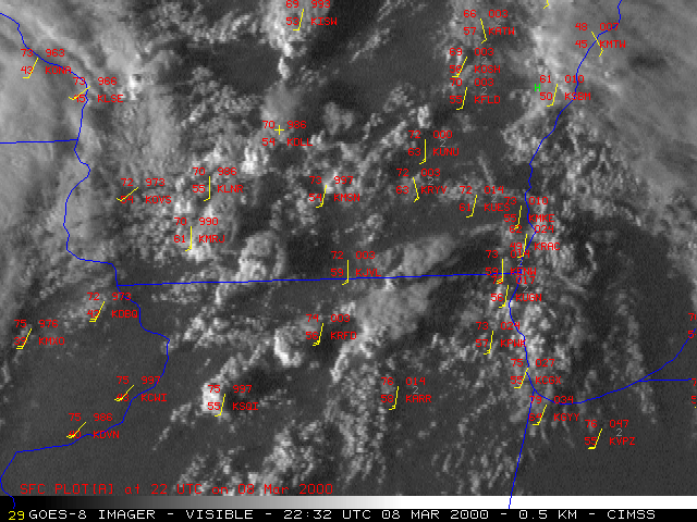 GOES-8 visible image - Click to enlarge