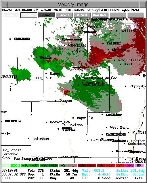 tornado radar machine