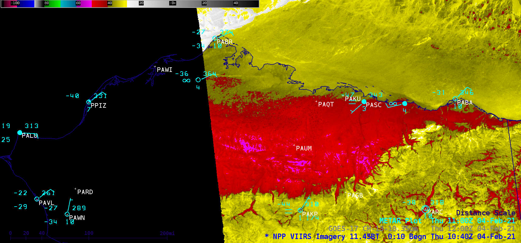 Suomi NPP VIIRS Infrared Window (11.45 µm) images [click to enlarge]