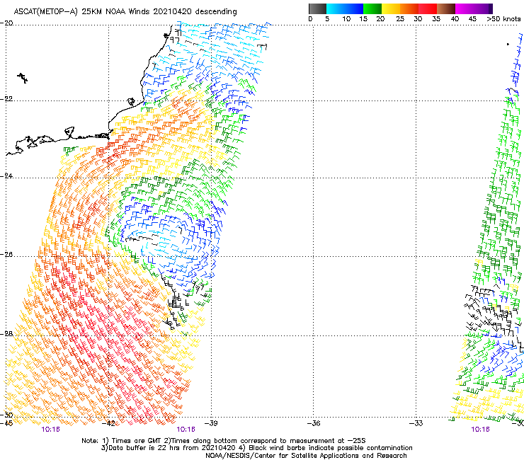 Metop ASCAT surface scatterometer winds [click to enlarge]