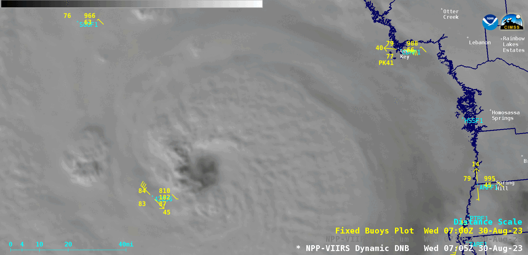 Hurricane Idalia makes landfall along the Big Bend coast of Florida ...
