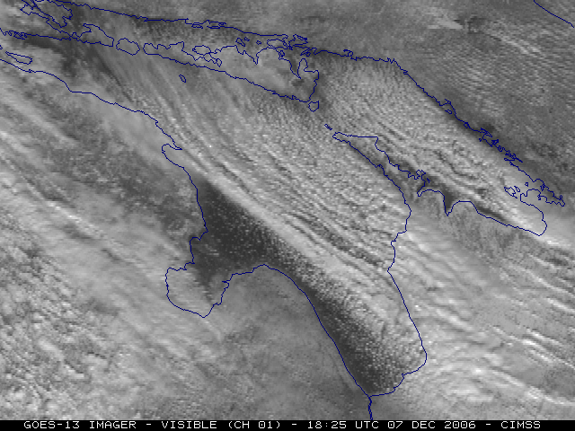 GOES-13 visible channel image