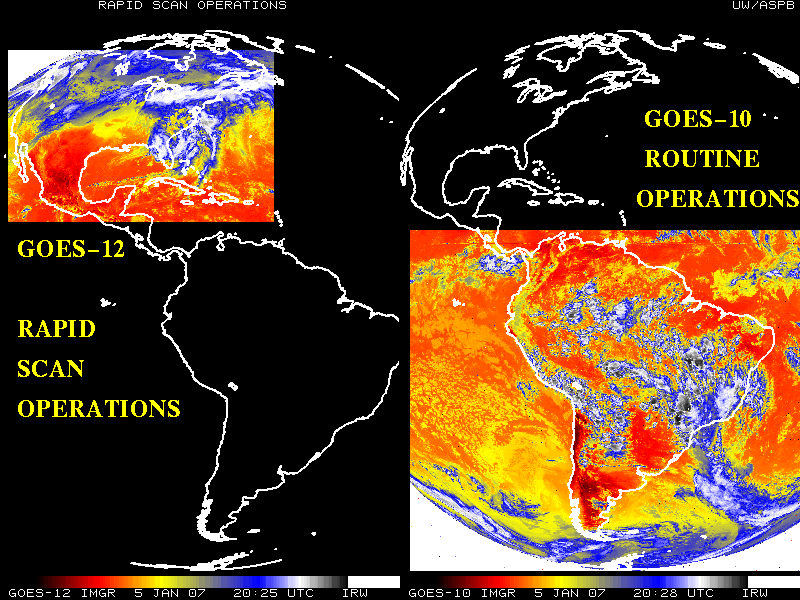 GOES-12 vs GOES-10 coverage
