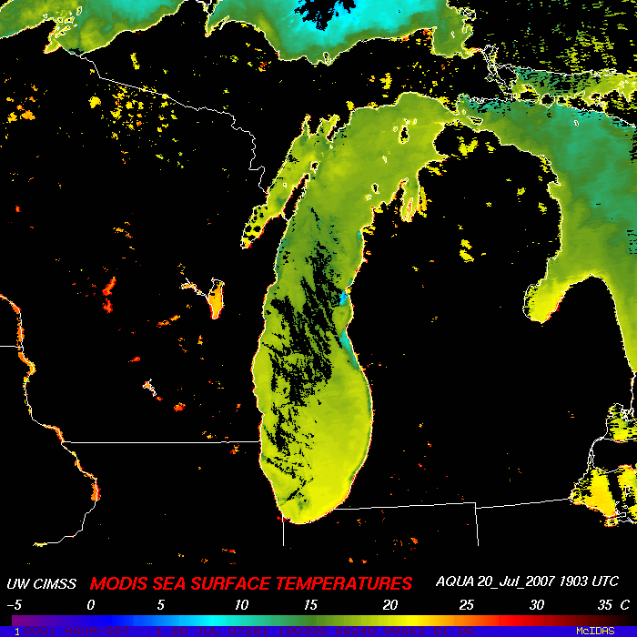 MODIS SST images (Animated GIF)