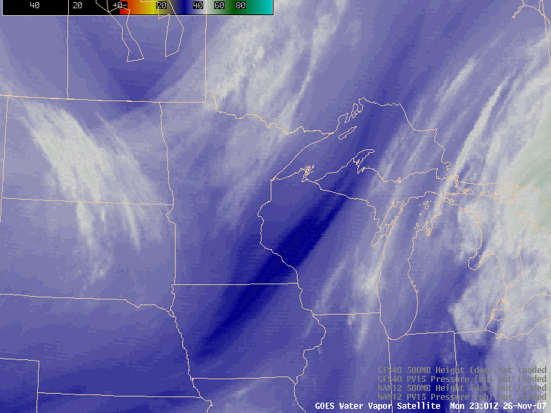 GOES-12 6.5 Âµm water vapor channel images (Animated GIF)