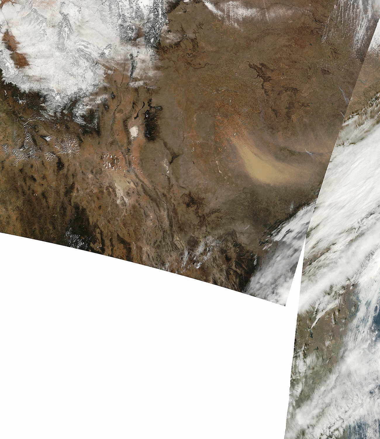 MODIS true color images (Animated GIF)