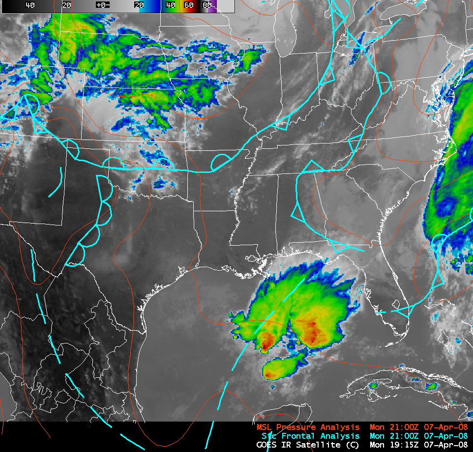 Precipitable water plume in the Gulf of Mexico — CIMSS Satellite Blog ...