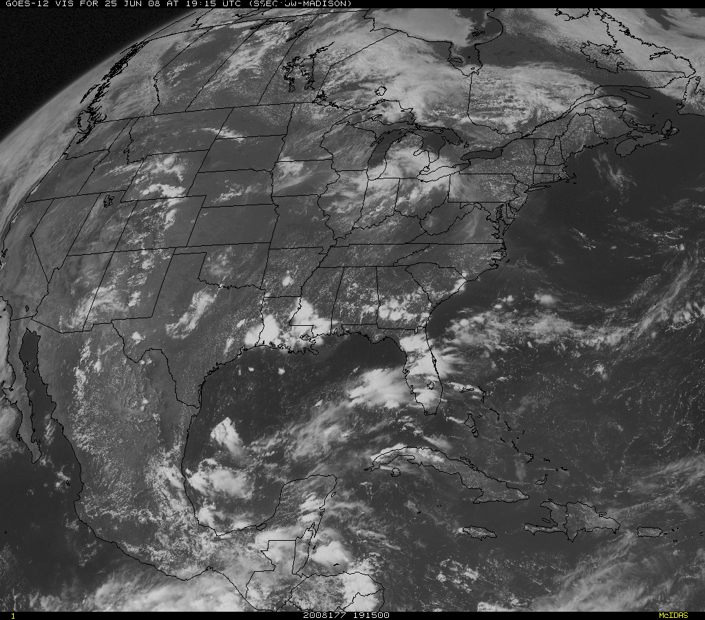 GOES-12 visible images (Animated GIF)