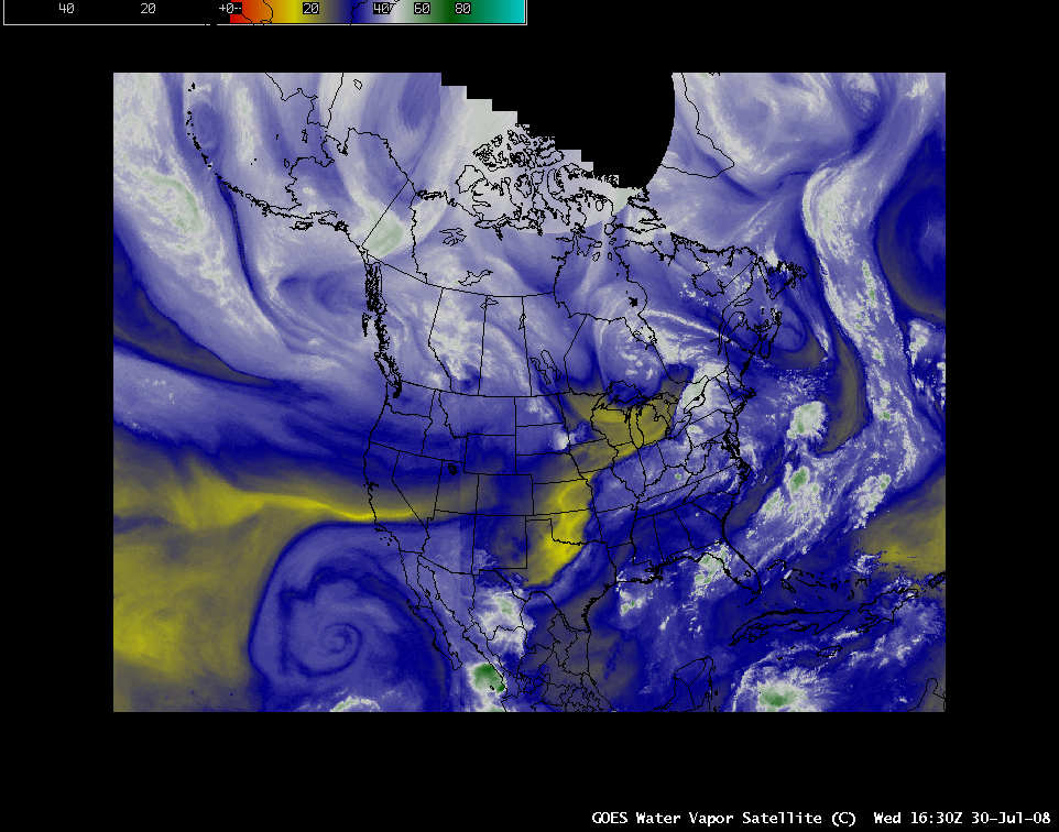 GOES water vapor images (Animated GIF)