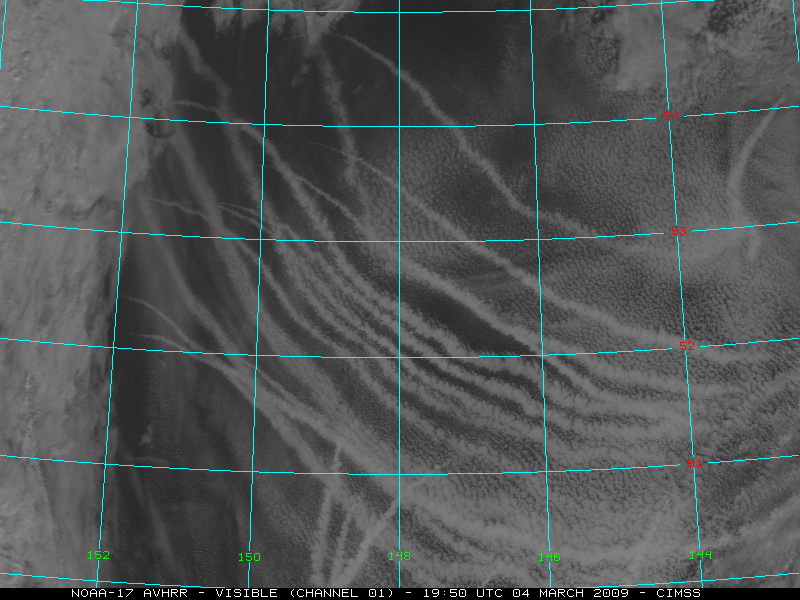 NOAA-17 AVHRR visible image