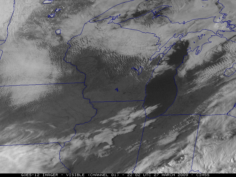 GOES-12 visible imagery 