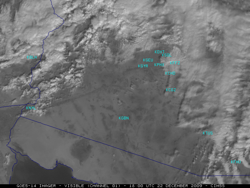 GOES-14 visible images