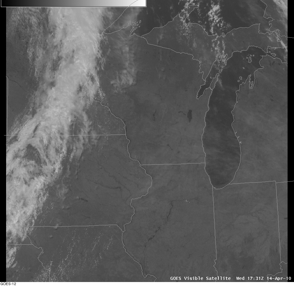 GOES-12 0.65 µm vs GOES-13 0.63 µm visible images