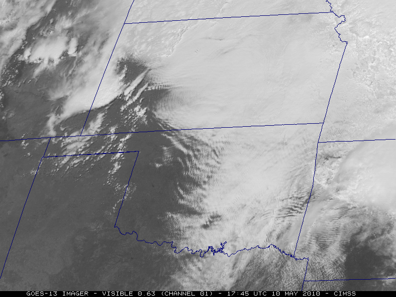GOES-13 0.63 Âµm visible images