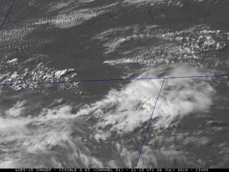 GOES-15 0.63 Âµm visible images
