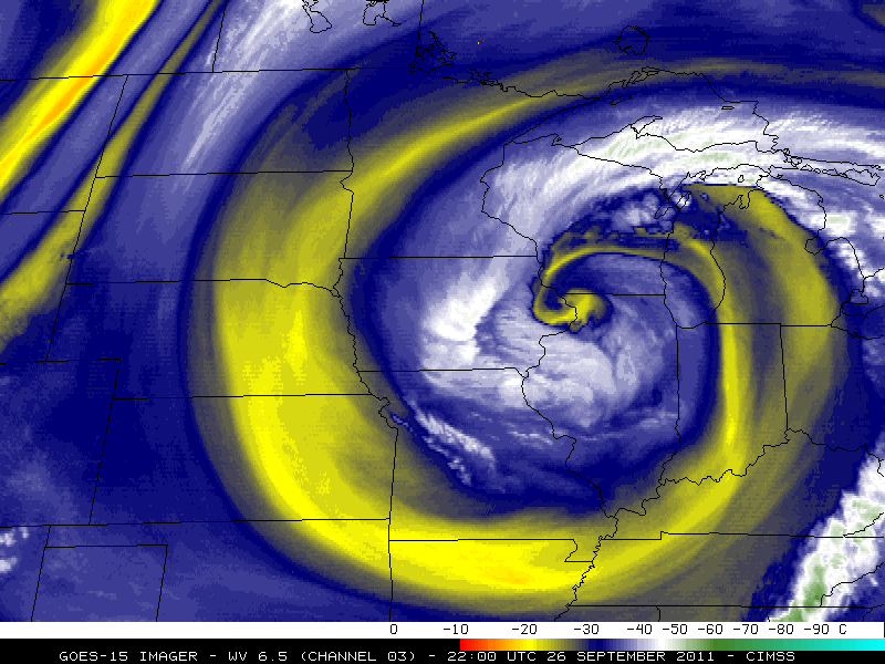 GOES-15 6.5 Âµm water vapor images (click image to play animation)