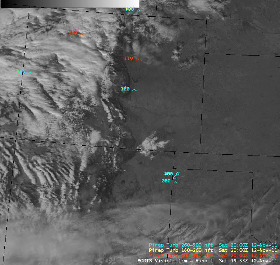MODIS 0.65 Âµm visible channel + MODIS 6.7 Âµm water vapor channel images