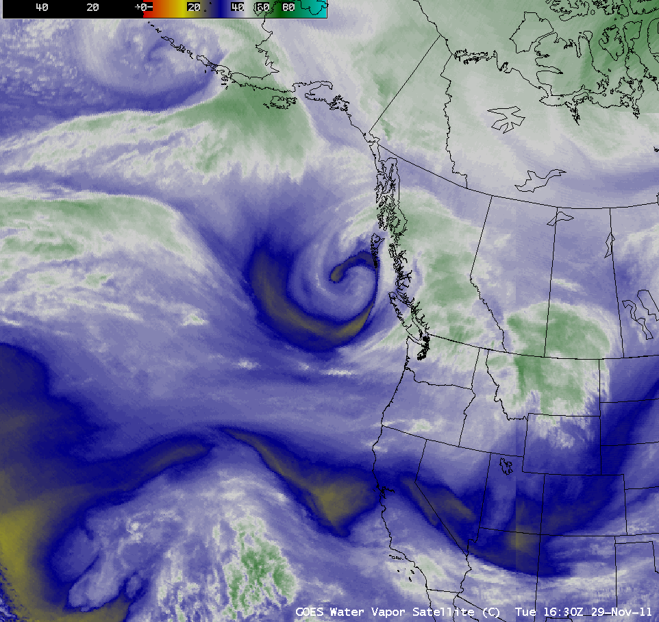 Using GOES-11 vs GOES-15 as the source for GOES-West water vapor channel images
