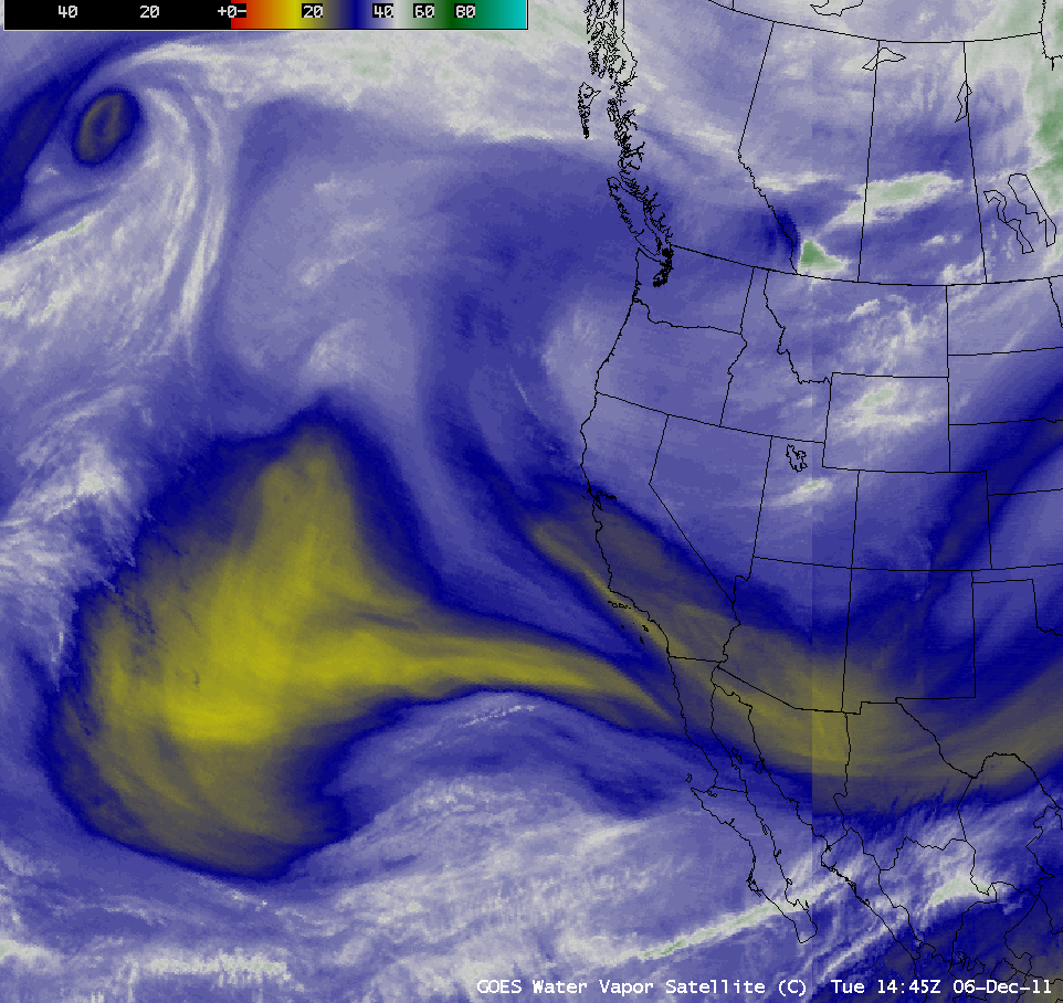 GOES-11 vs GOES-15 Imager water vapor channel data as the source for GOES-West