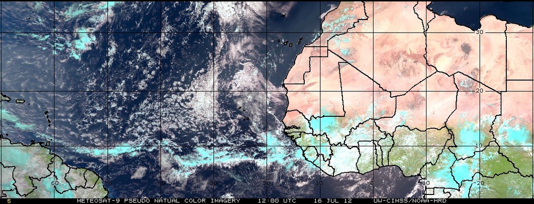 Meteosat-9 pseudo natural color imagery product (click image to play animation)