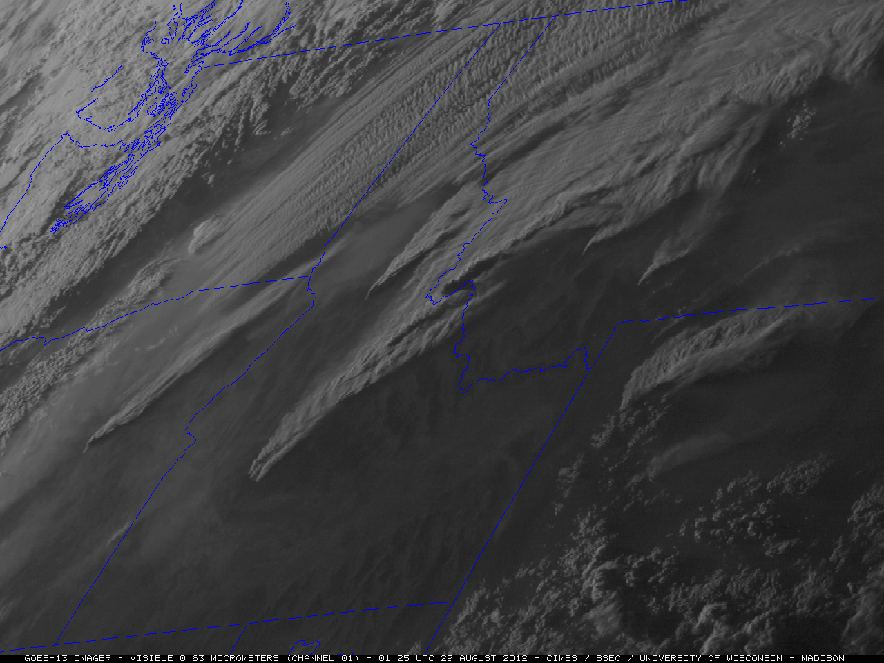 GOES-13 0.63 Âµm visible channel + 3.9 Âµm shortwave IR channel data (click image to play animation)