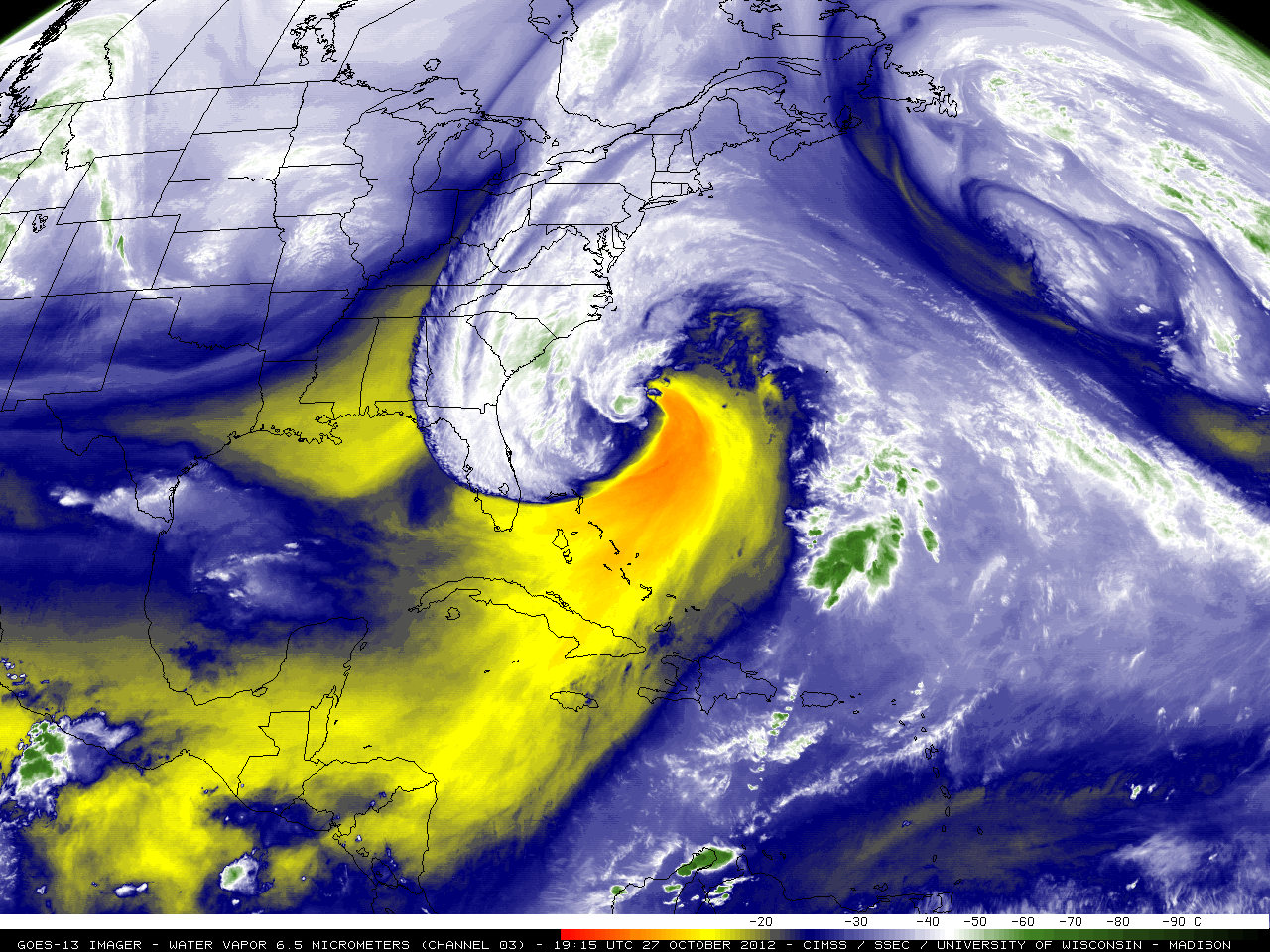 GOES-13 6.5 µm water vapor channel images (click image to play animation)
