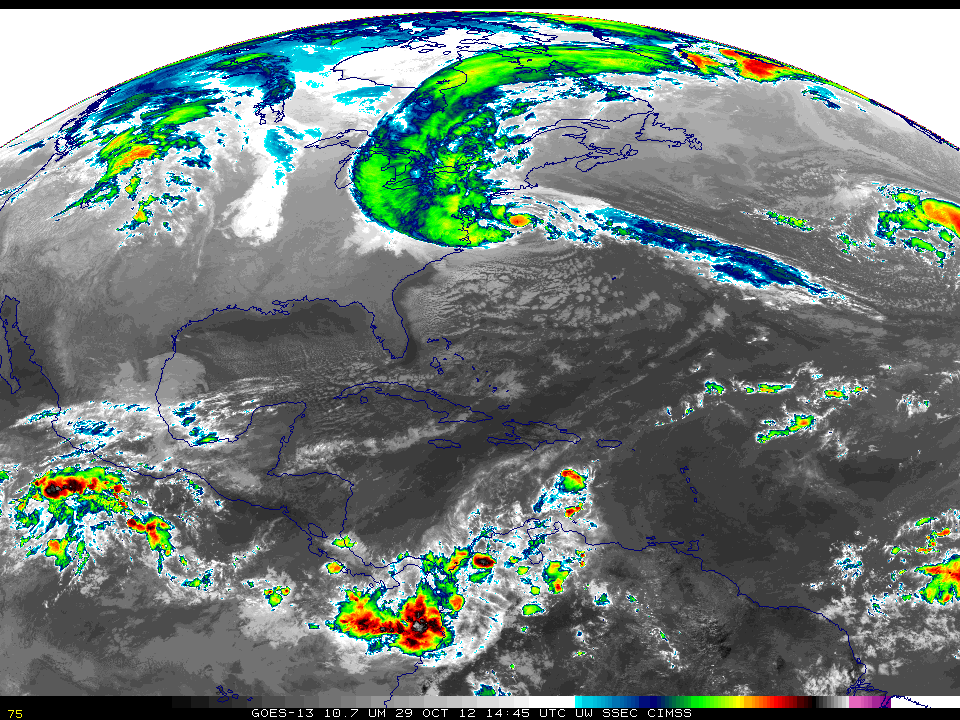 GOES-13 10.7 Âµm IR imagery (Click image to play animation)