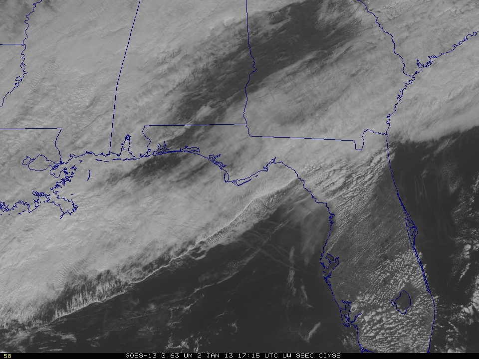 GOES-13 0.63 Âµm visible imagery (click image to play animation)