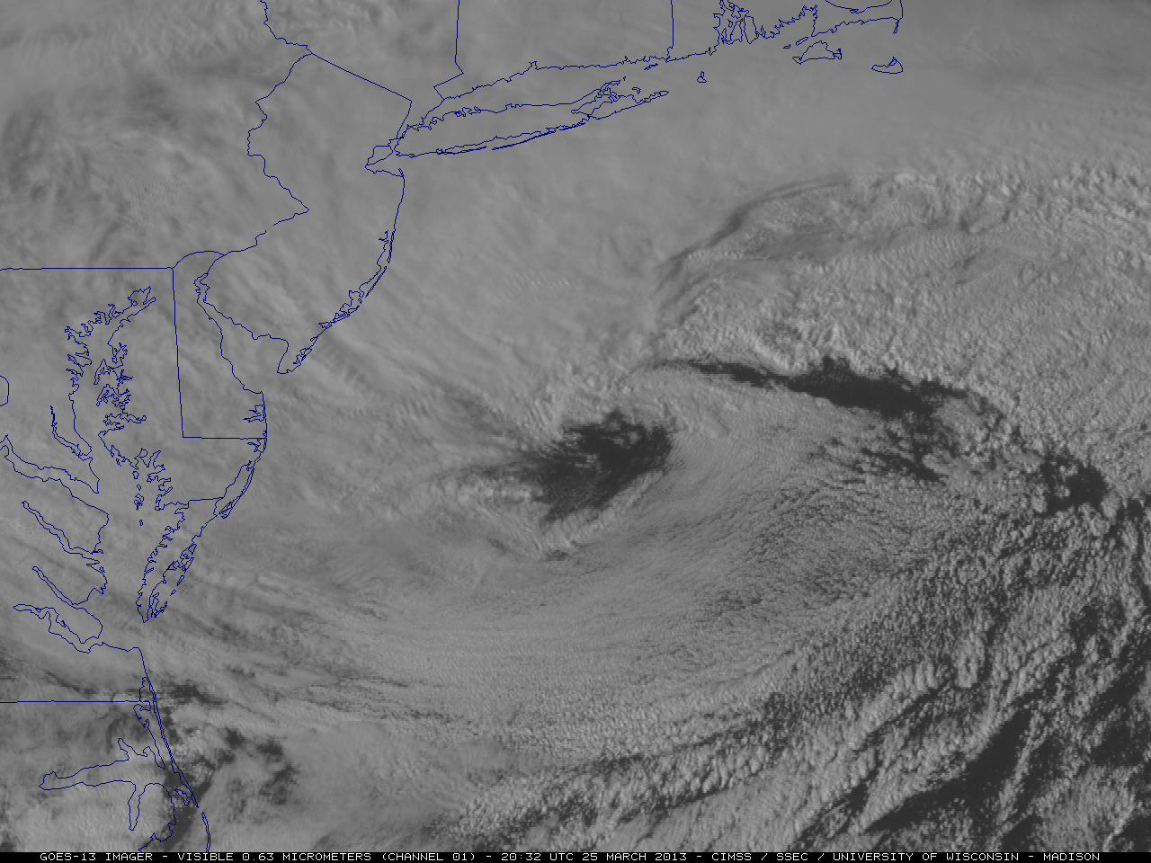 GOES-13 0.63 Âµm visible channel image (click image to play animation)