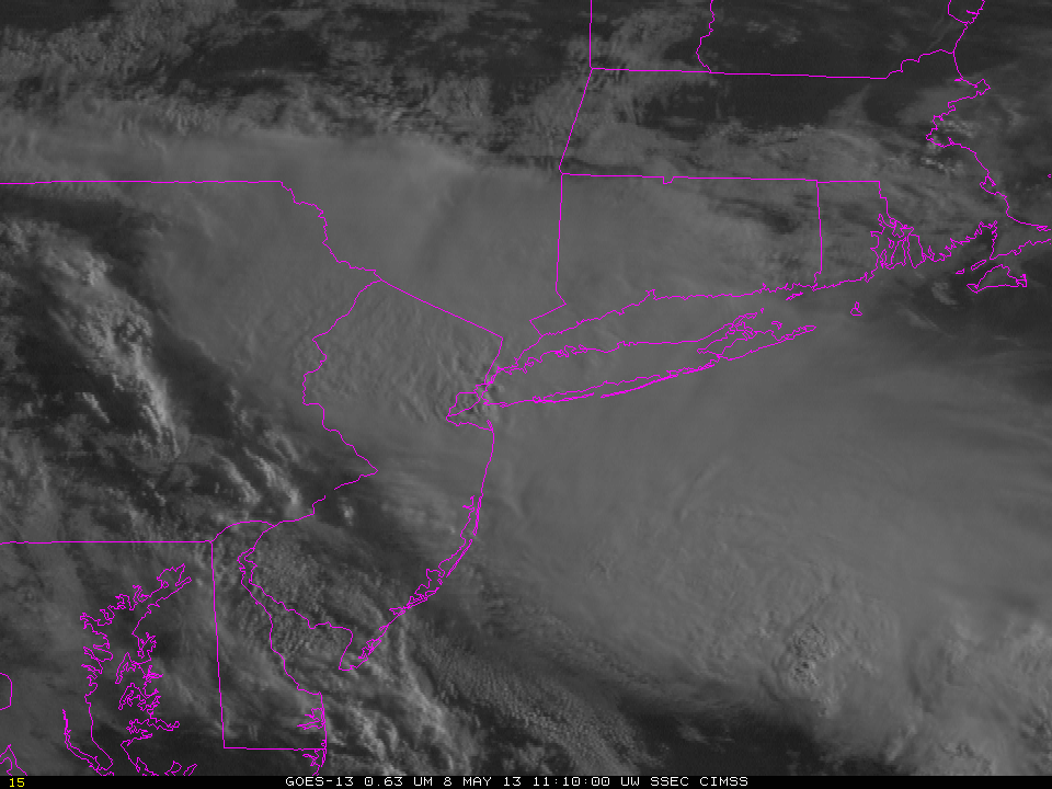 GOES-13 Visible Imagery (0.63 Âµm) (click image to play animation)