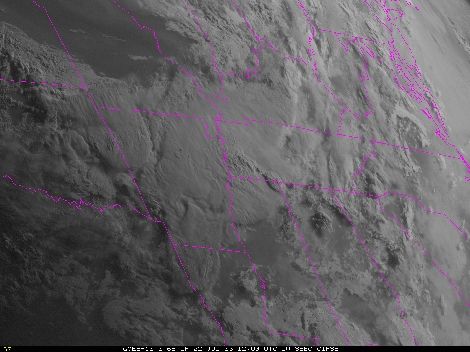 GOES-10 Visible Imagery (Click Image to play animation)