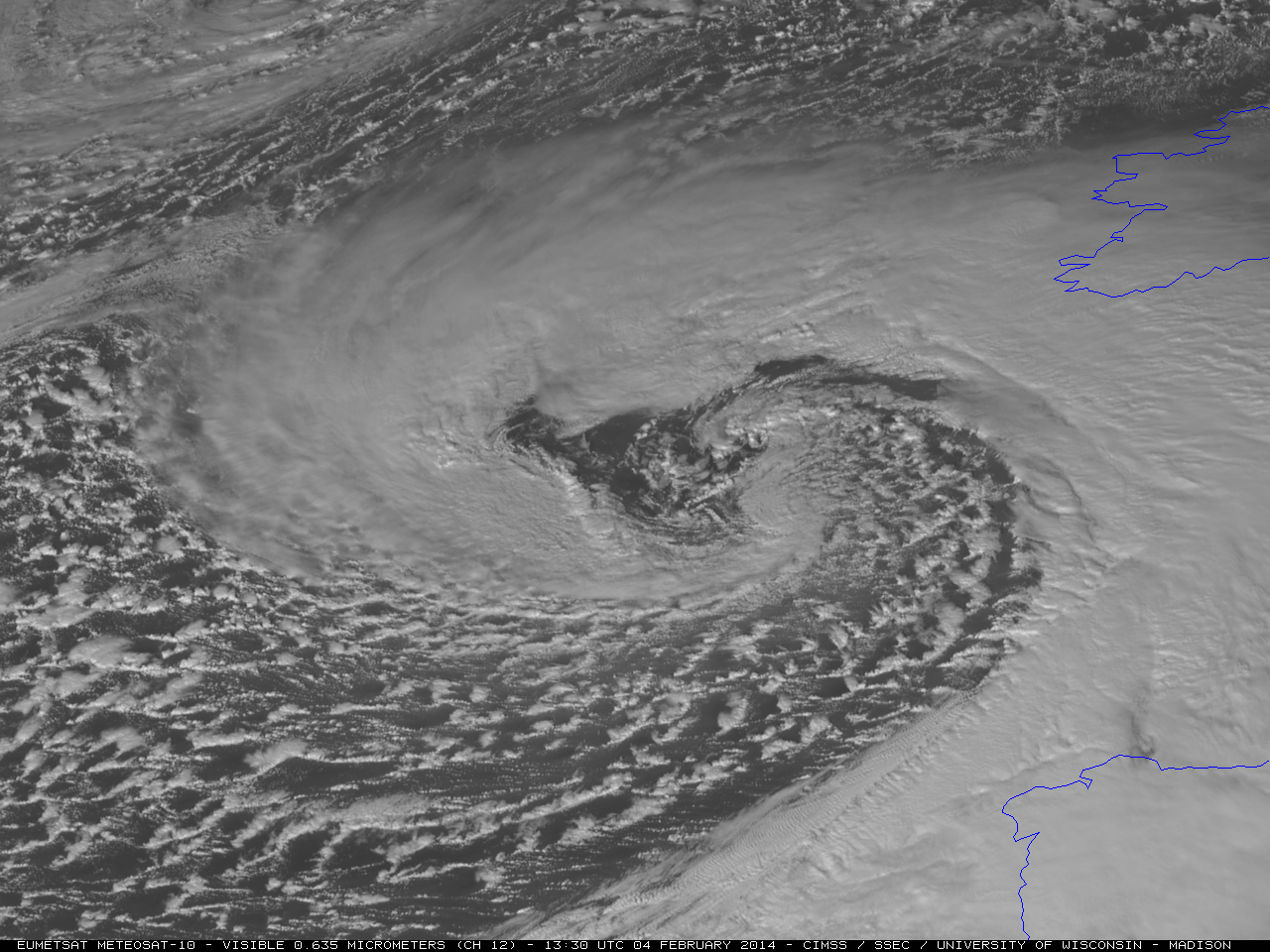 Meteosat-10 0.635 Âµm visible channel images (click to play animation)