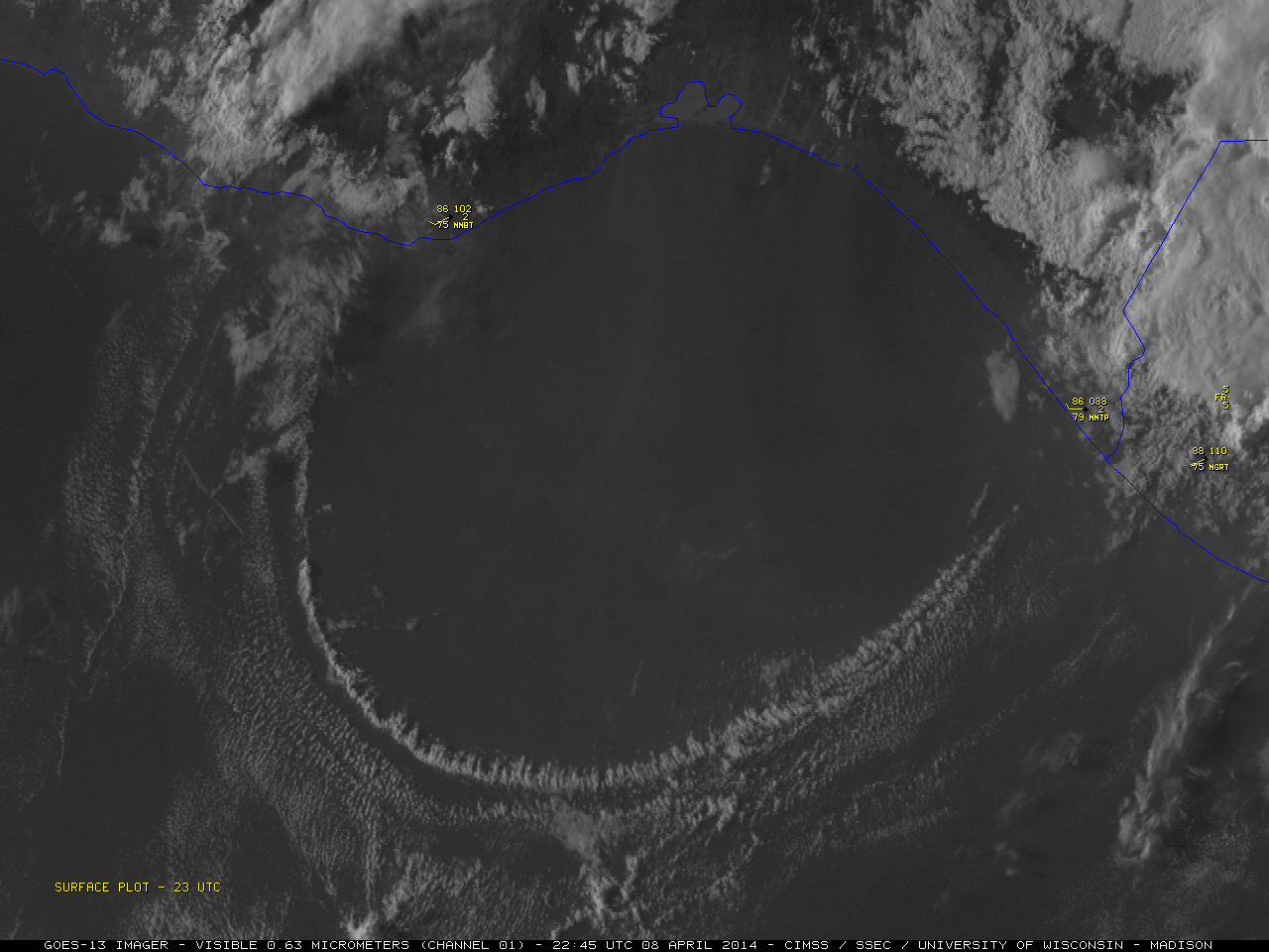 GOES-13 0.63 Âµm visible channel images (click to play animation)