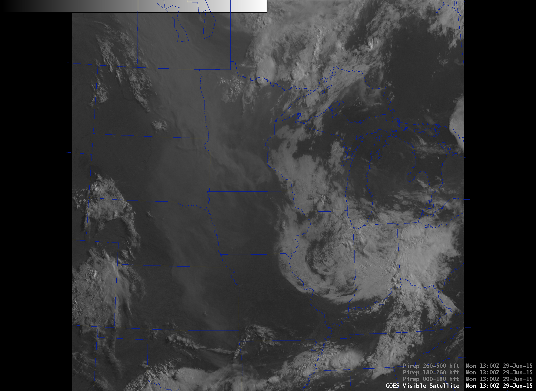 GOES-13 Visible (0.63 µm) imagery (click to play animation)