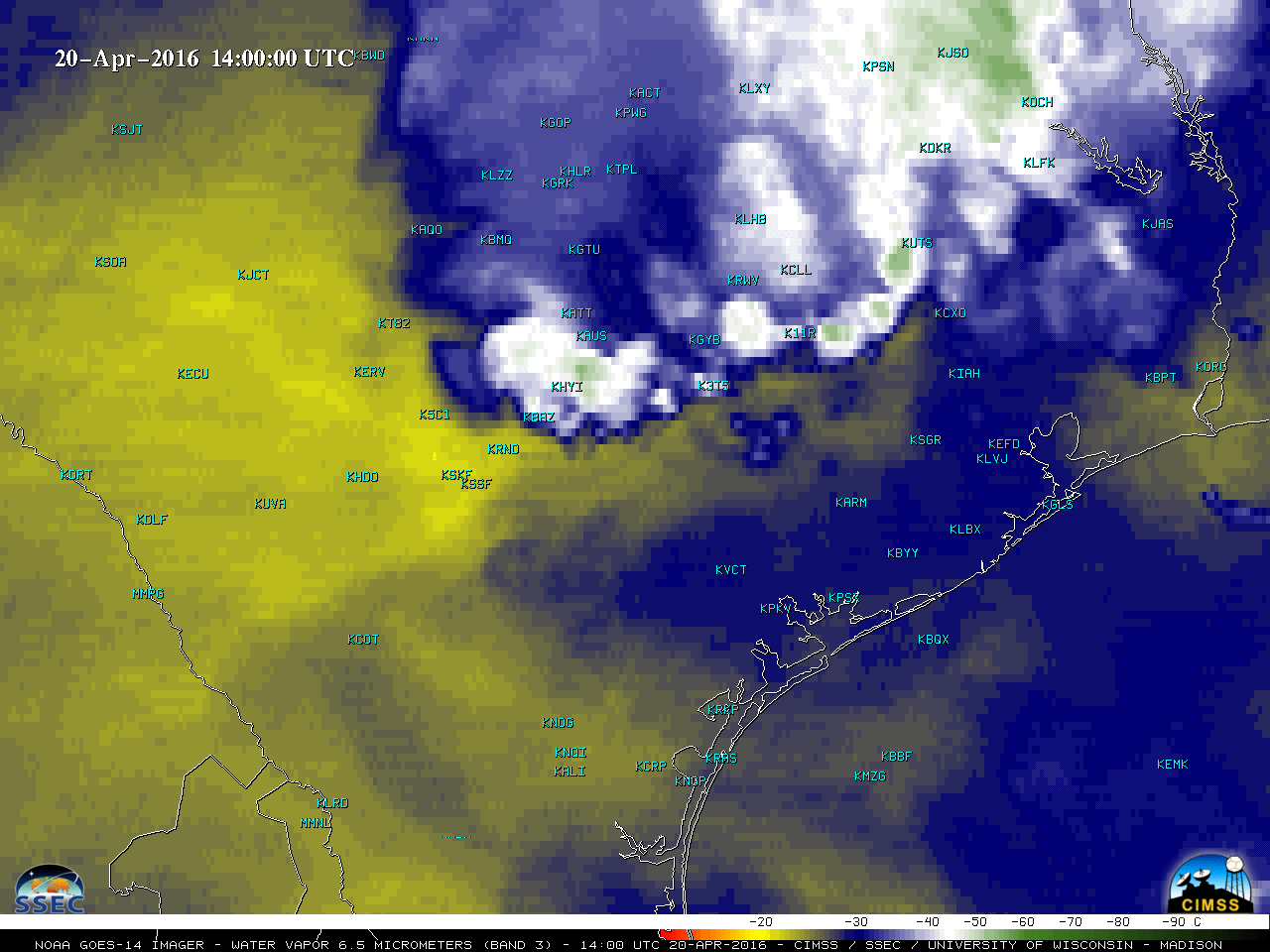 GOES-14 Water Vapor (6.5 µm) images [click to play MP4 animation]