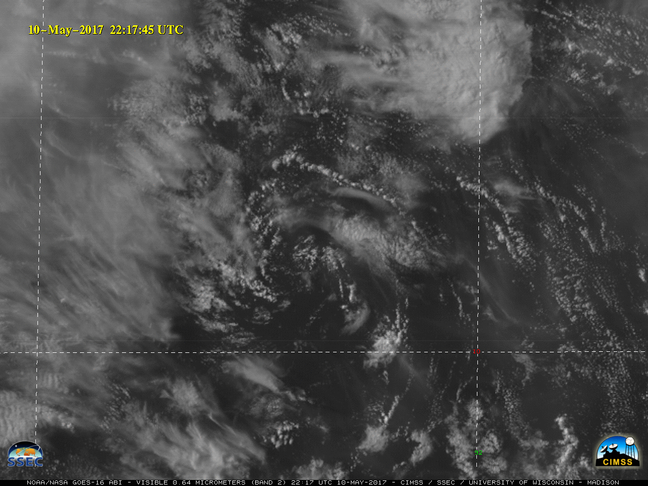 GOES-16 Visible (0.64 µm) images [click to play animation]