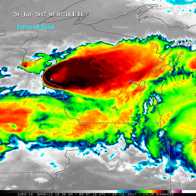 GOES-16 Infrared Window (10.3 µm) image [click to enlarge]