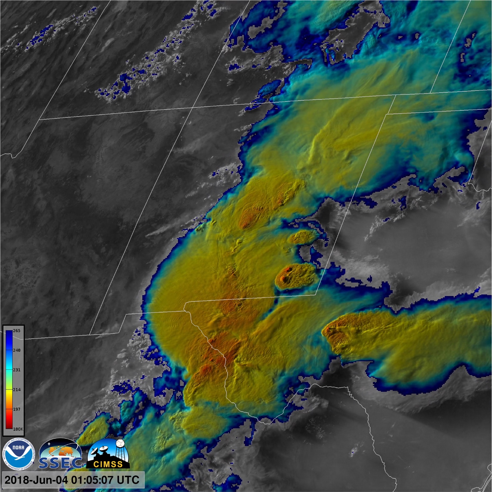GOES-16 Visible/Infrared Sandwich product [click to play MP4 animation]