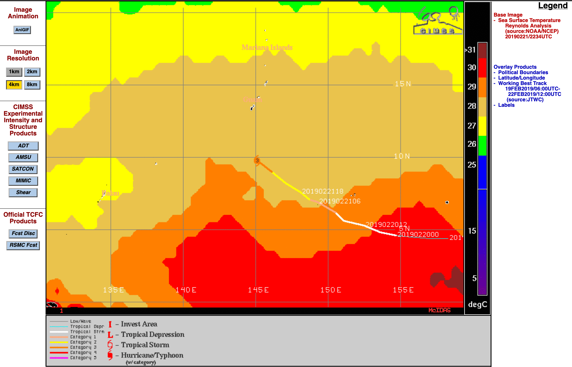 Sea Surface Temperature and Ocean Heat Content [click to enlarge]