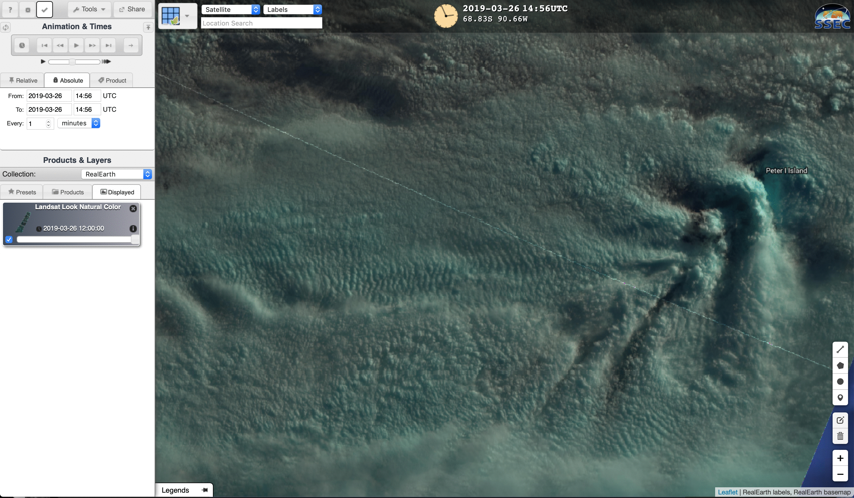 Landsat-8 False Color image [click to enlarge]
