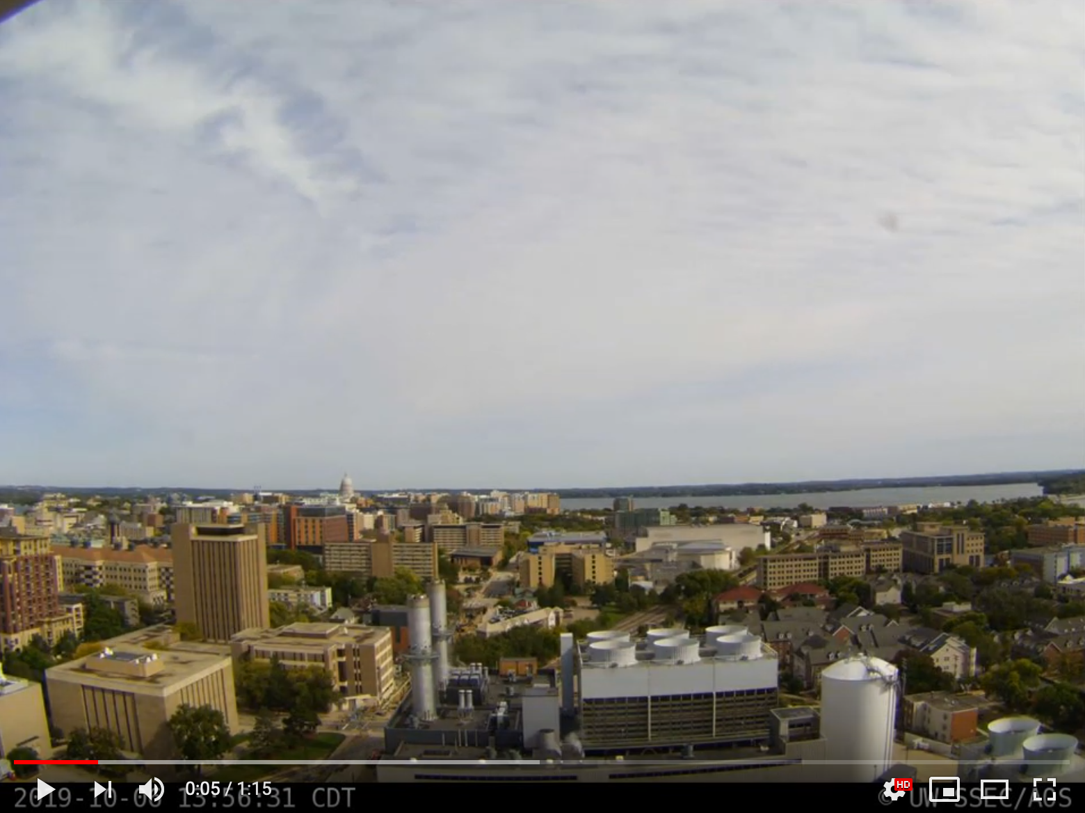Time lapse of east-facing AOSS rooftop camera images [click to play YouTube video]