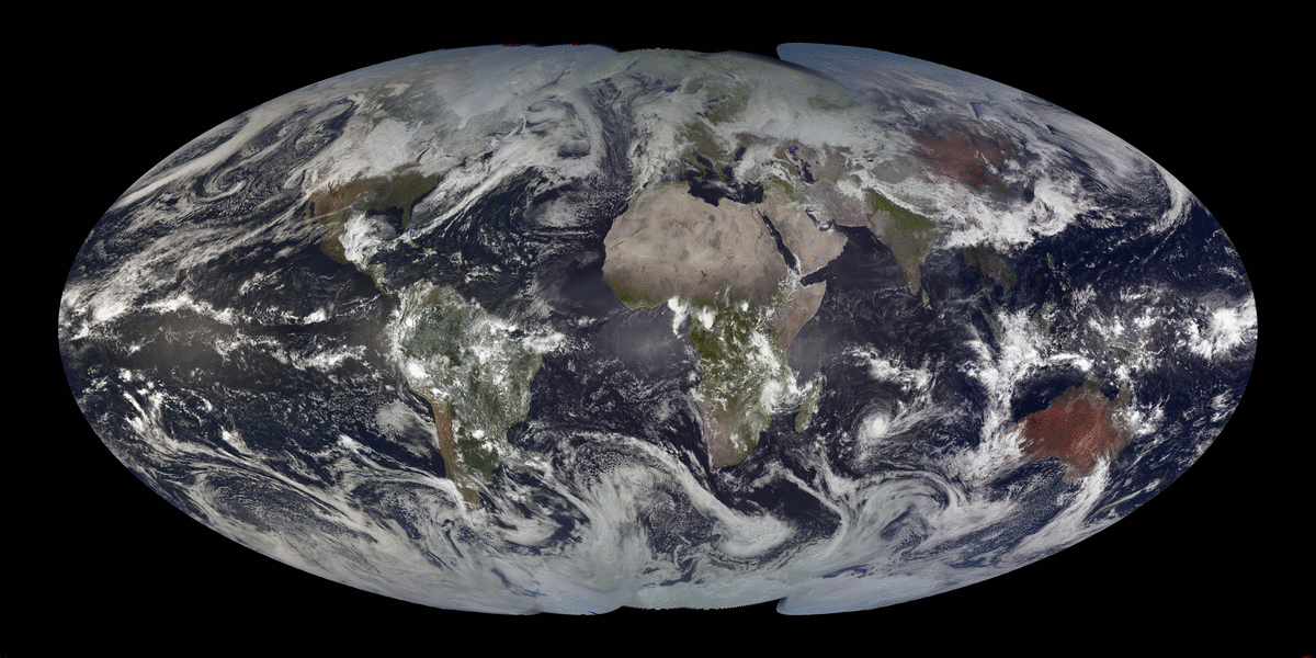 Global True-Color Visible Imagery Animated — CIMSS Satellite Blog, CIMSS