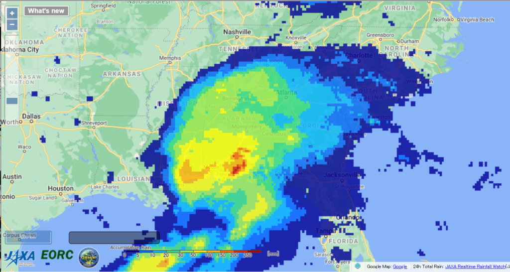 Tropical Storm Claudette makes landfall along the central Gulf Coast ...