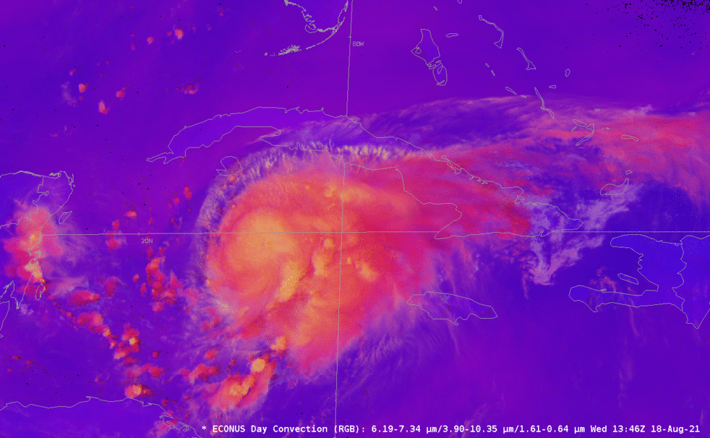 Hurricane Dean in the western Caribbean — CIMSS Satellite Blog, CIMSS