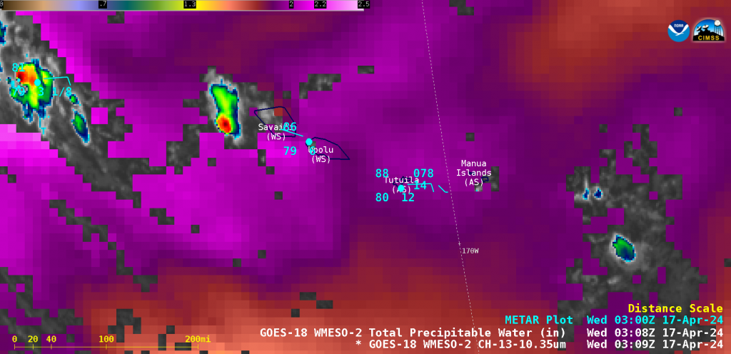 1-minute GOES-18 imagery in support of American Samoa’s Flag Day ...